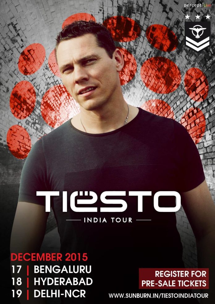 Tiesto announces India Tour in December T.H.E Music Essentials