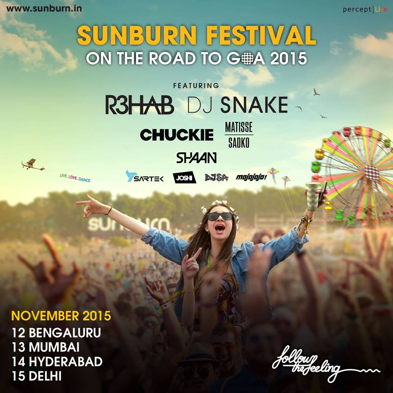 Sunburn Festival announce city festival dates and lineup T.H.E
