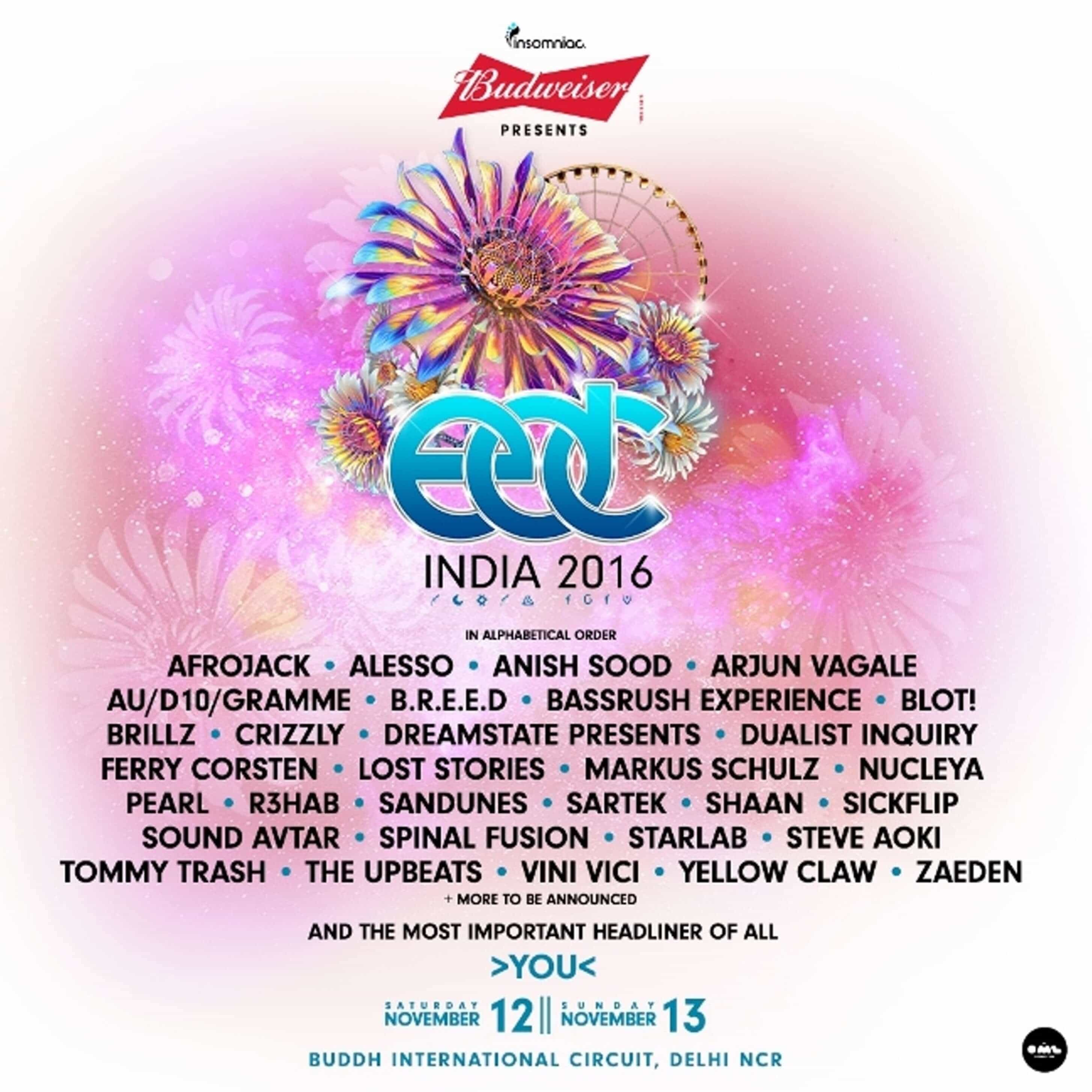 Phase 2 Of Artist Lineup Announced For Electric Daisy Carnival T H E Music Essentials