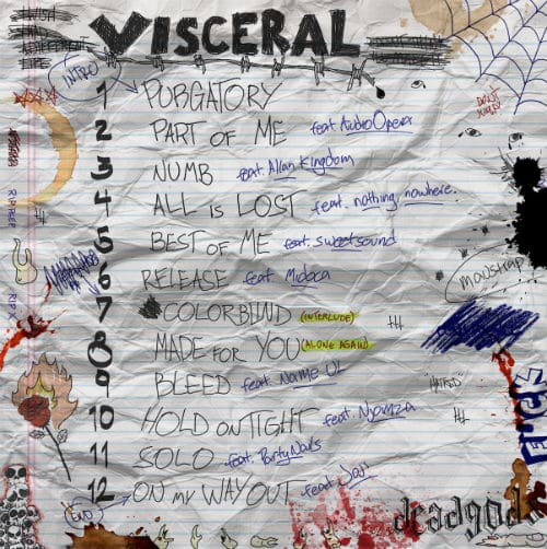 VISCERAL tracklist
