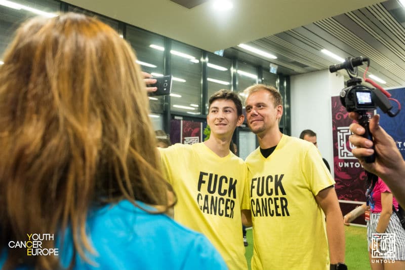 youth cancer survivors armin van buuren