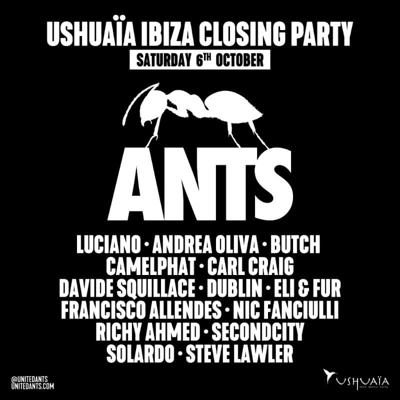 ants takeover lineup