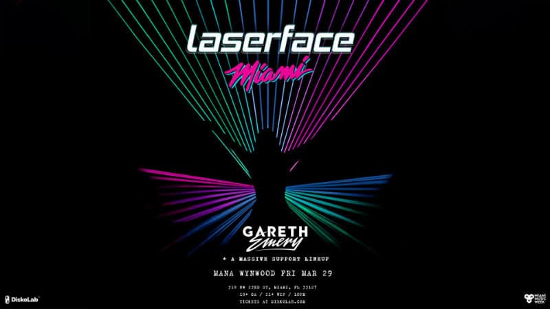 Gareth Emery Laserface Miami