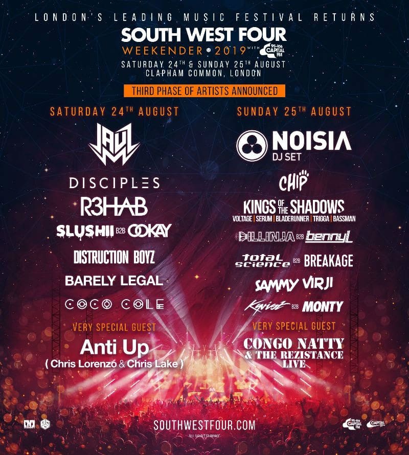 SW4 2019 Lineup