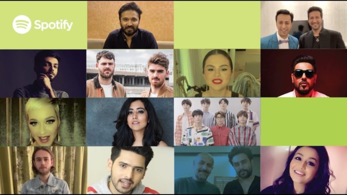artists welcome spotify to india