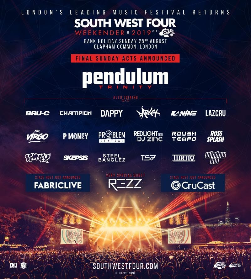 south west four 2019 lineup