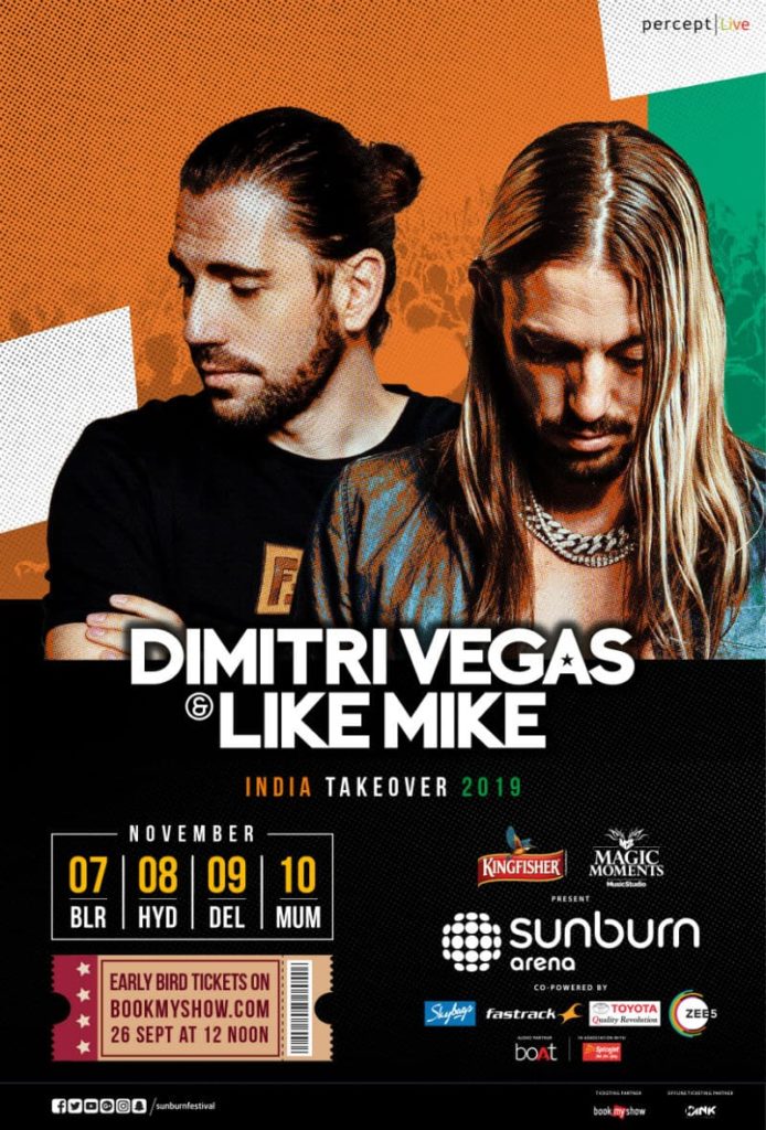 Dimitri Vegas & Like Mike India Tour