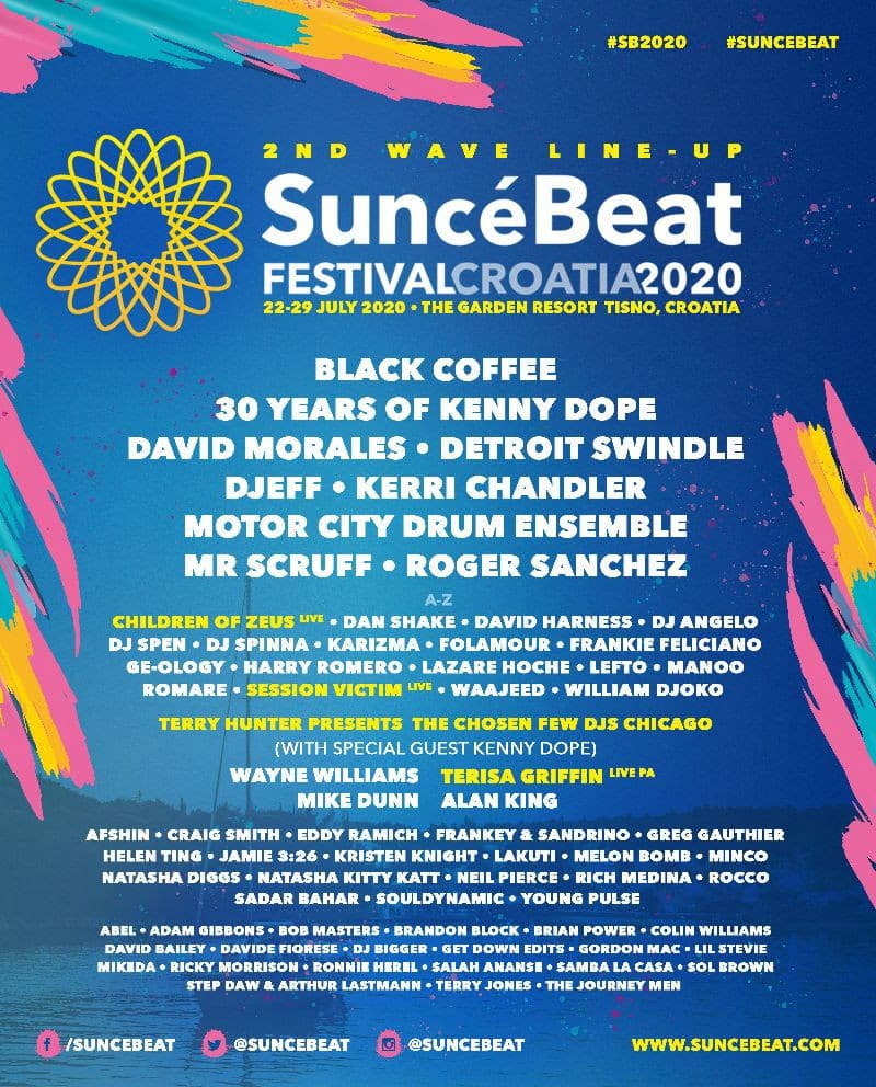 suncebeat lineup 2020
