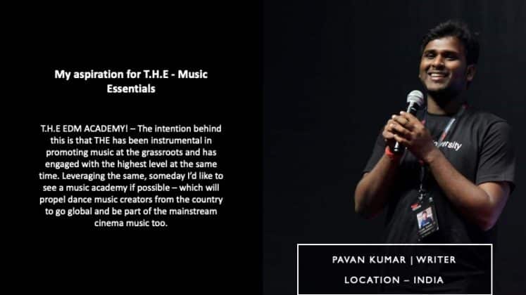 Pavan Kumar - Writer | T.H.E - Music Essentials