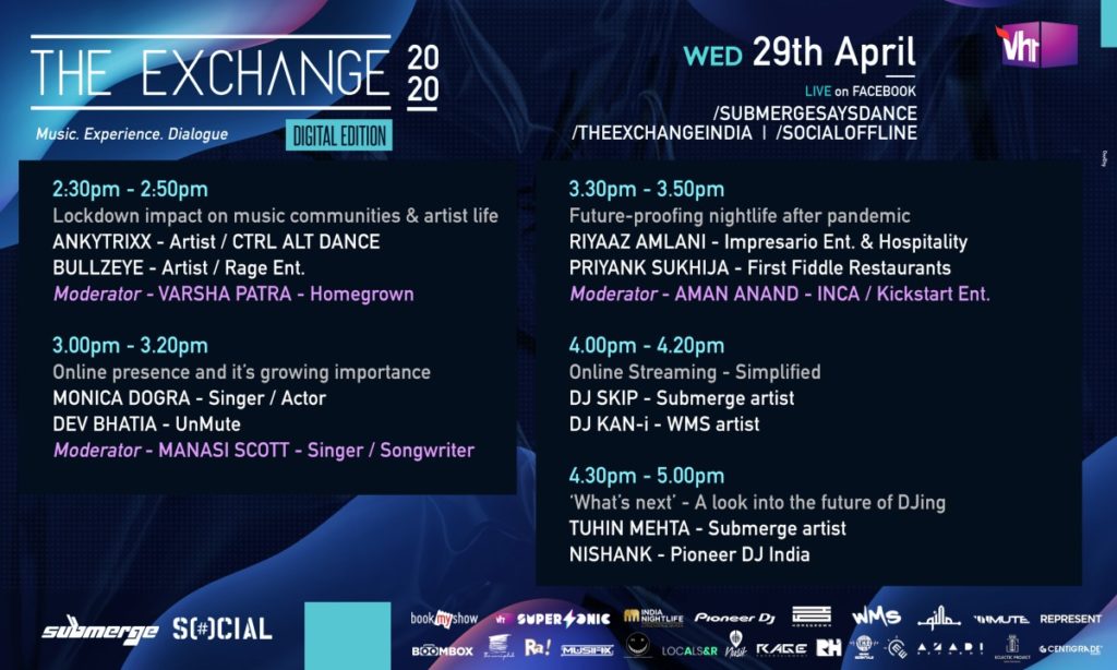 the exchange 2020 day 1 schedule