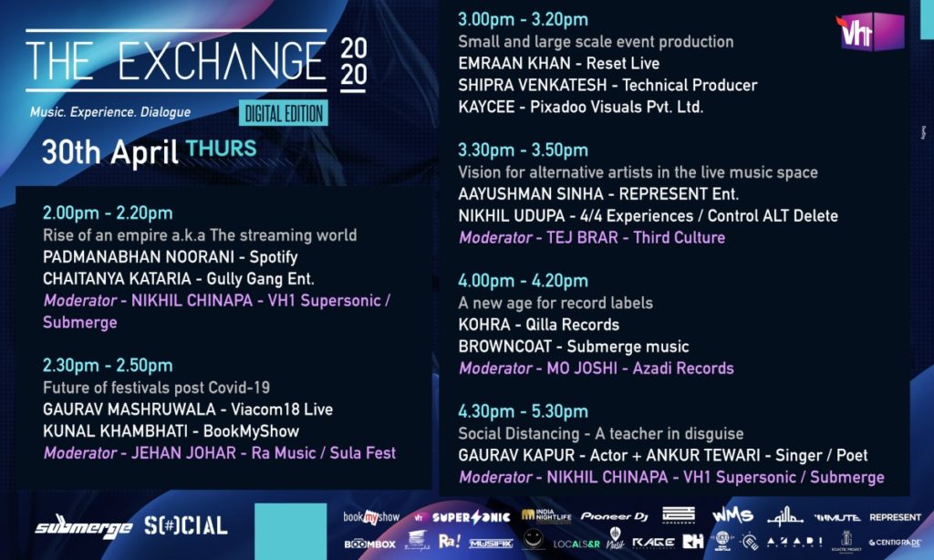 the exchange 2020 day 2 schedule