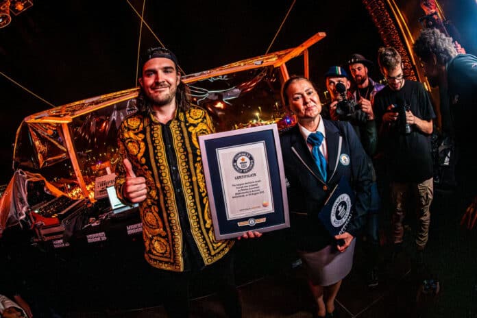 Reinier Zonneveld Units New Guinness World Document For Longest Digital Music Reside Set At Karren Maar Competition