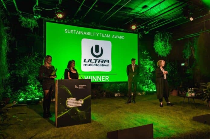 ultra music festival mission home world sustainability award