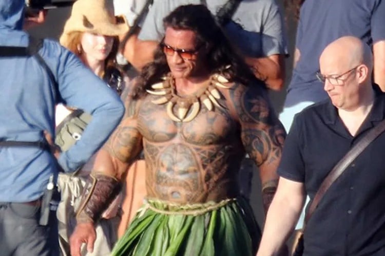 dwayne johnson moana 2 live action