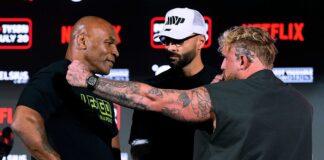 mike tyson jake paul time