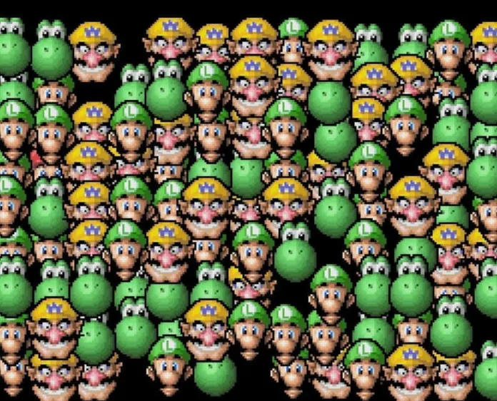 Find Luigi game