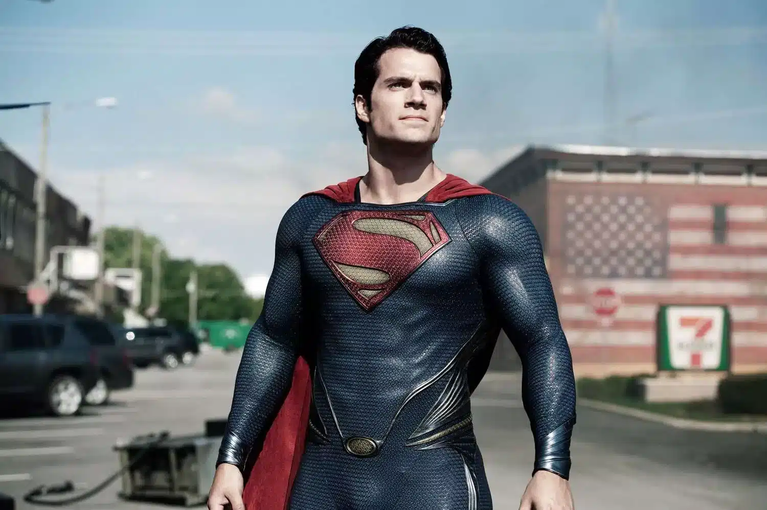 Henry Cavill in "Man Of Steel"