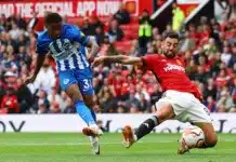 manchester united lineup brighton