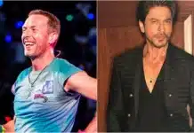 shah rukh khan coldplay