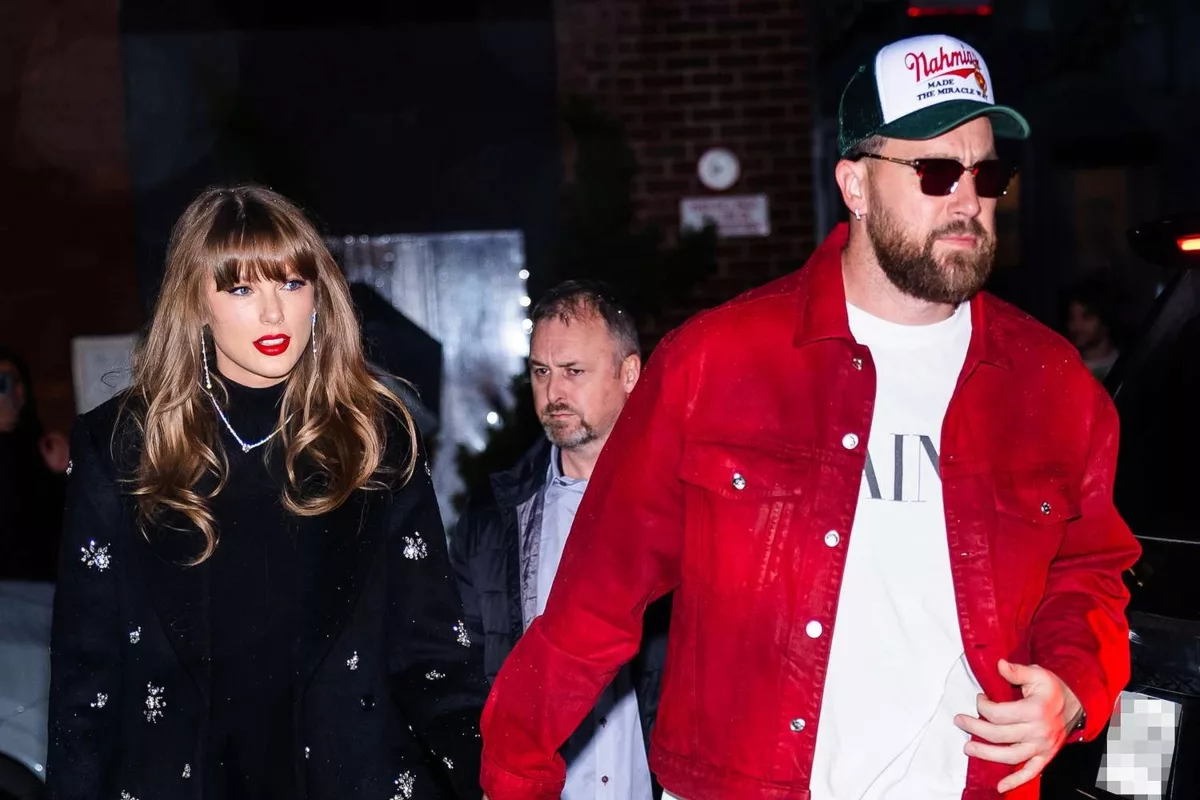 Taylor Swift and Travis Kelce