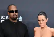 kanye west bianca censori grammys 2025