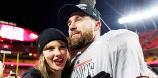 taylor swift grammys 2025 travis kelce