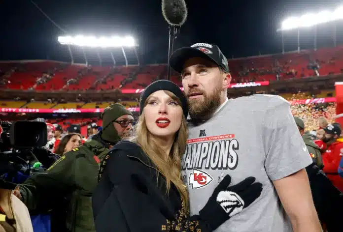 taylor swift travis kelce super bowl 2025, travis kelce taylor swift propose