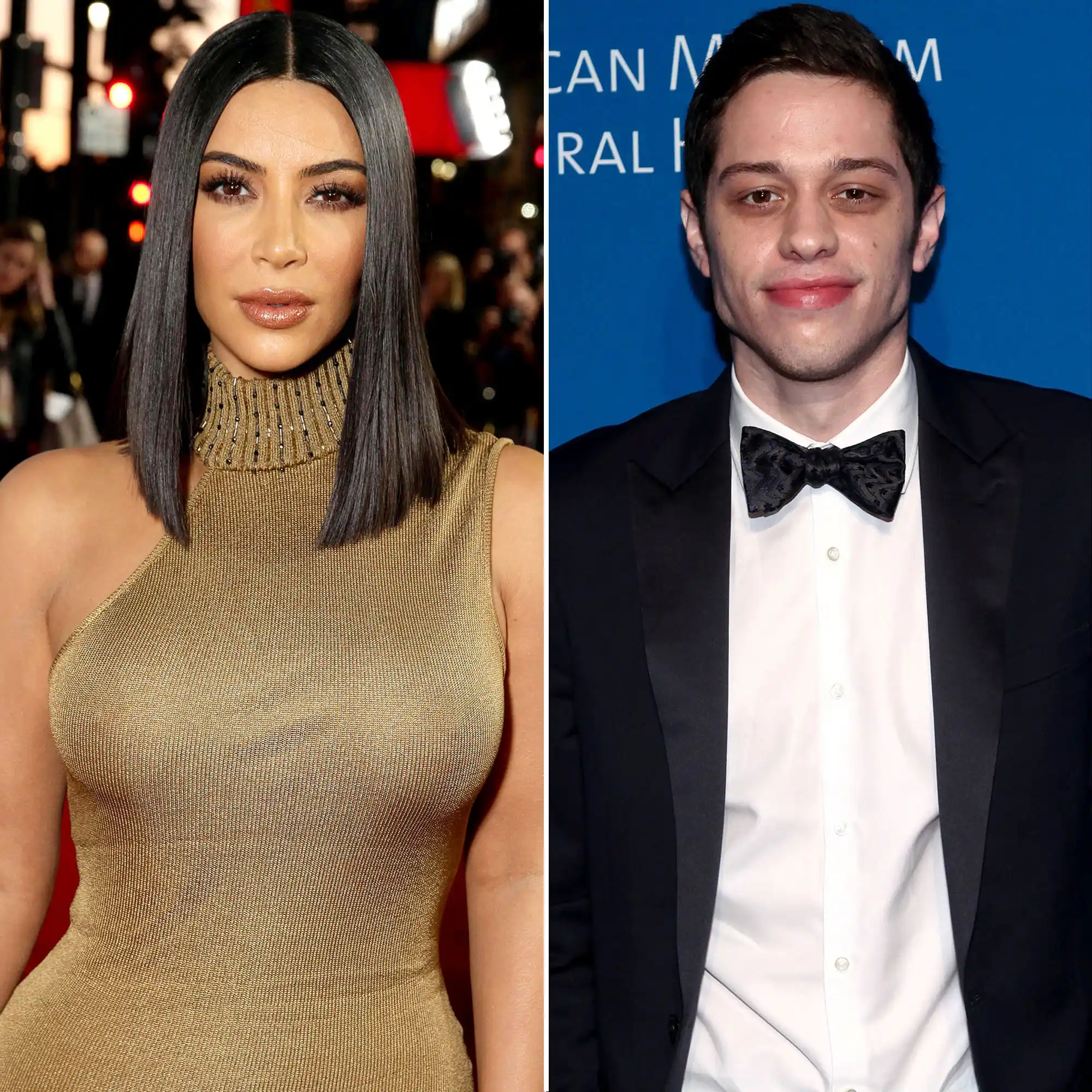 Kim Kardashian and Pete Davidson together, symbolizing a fresh start and positive transition in her love life after her split from Kanye West