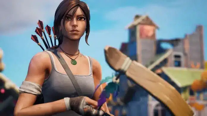 lara croft fortnite