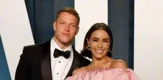 olivia culpo and christian mccaffrey