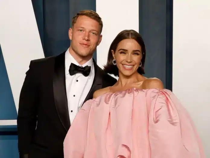 olivia culpo and christian mccaffrey