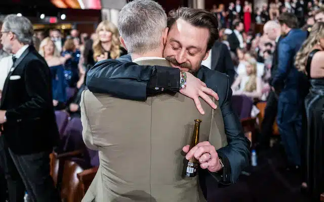 Jeremy Strong and Kieran Culkin